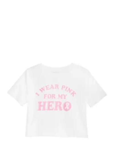 Girls 4-6x Breast Cancer Awareness Graphic T-Shirt