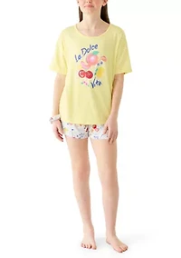 Girls 7-16 La Dolce Vita 2-Piece Set
