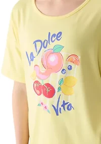 Girls 7-16 La Dolce Vita 2-Piece Set