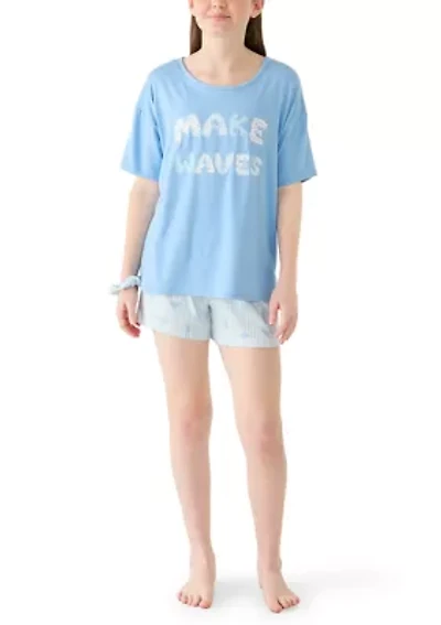 Girls 7-16 Make Waves 2-Piece Set