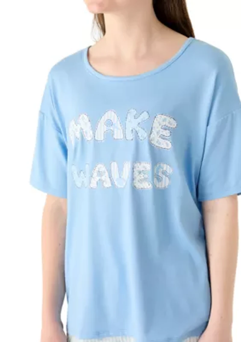 Girls 7-16 Make Waves 2-Piece Set