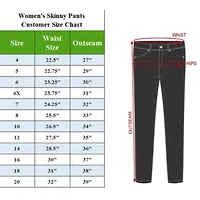Girl's Super Stretchy Slim Fit Ponte Pants