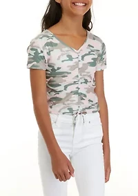 Girls 7-16 Printed Fashion Top