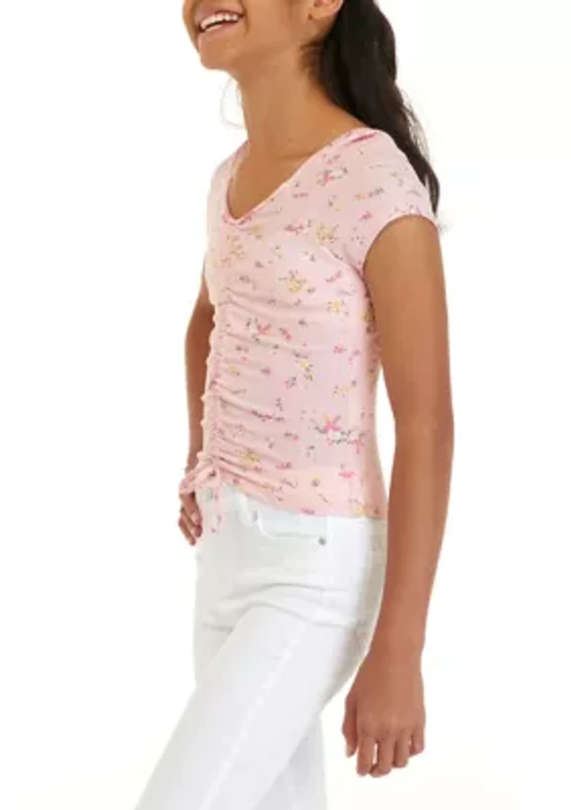 Girls 7-16 Printed Fashion Top