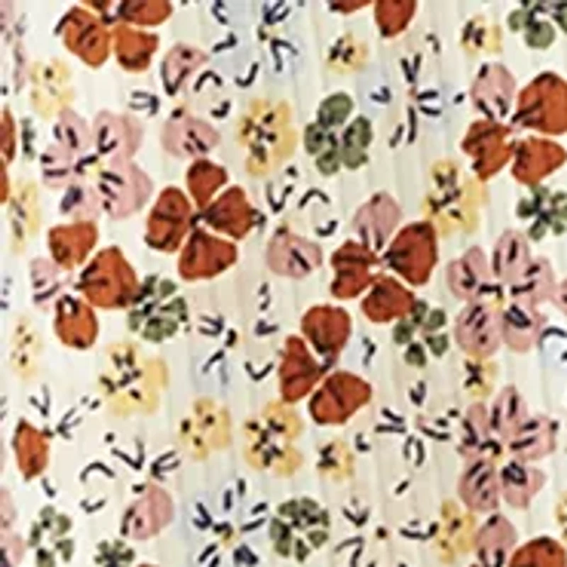 Girls 4-6x Long Sleeve Ribbed Skater Dress