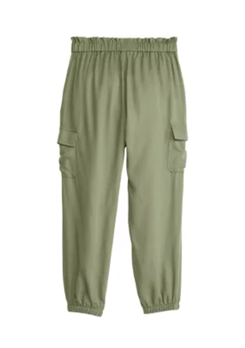 Girls 4-6x Soft Cargo Pants