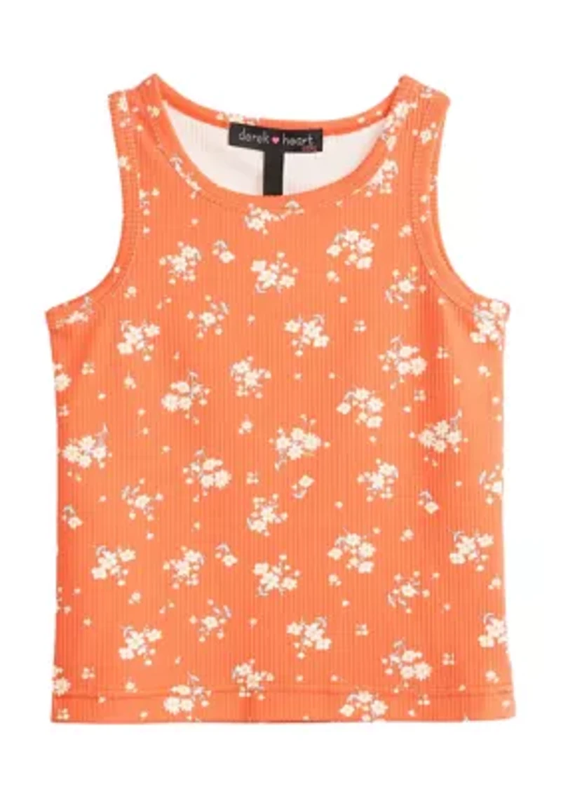Girls 4-6x Sleeveless Yummy Rib Tank Top