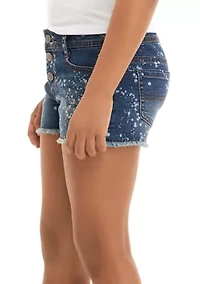 Girls 4-6x Denim Fashion Shorts