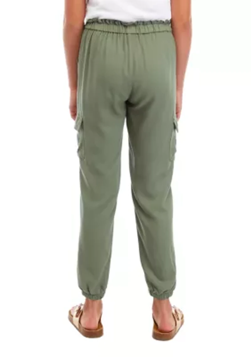 Girls 7-16 Soft Cargo Pants