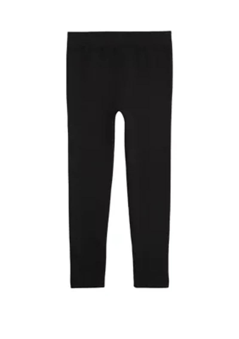 Girls 4-6x Pull On Solid Leggings
