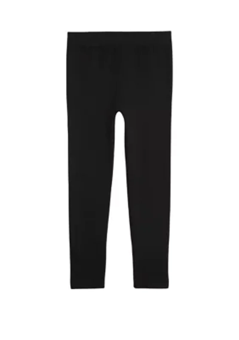 Girls 4-6x Pull On Solid Leggings