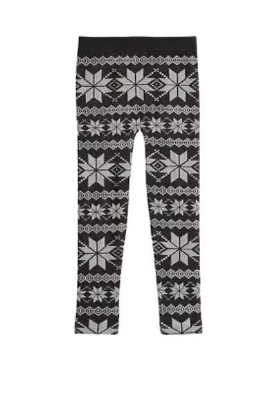 Girls 4-6x Pull On Printed Leggings