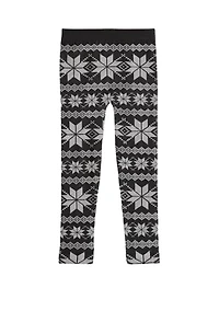Girls 4-6x Pull On Printed Leggings