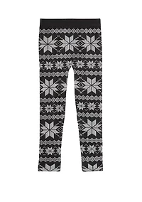 Girls 4-6x Pull On Printed Leggings