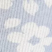 Girls 7-16 Pull On Printed Ribbed Flare Pants