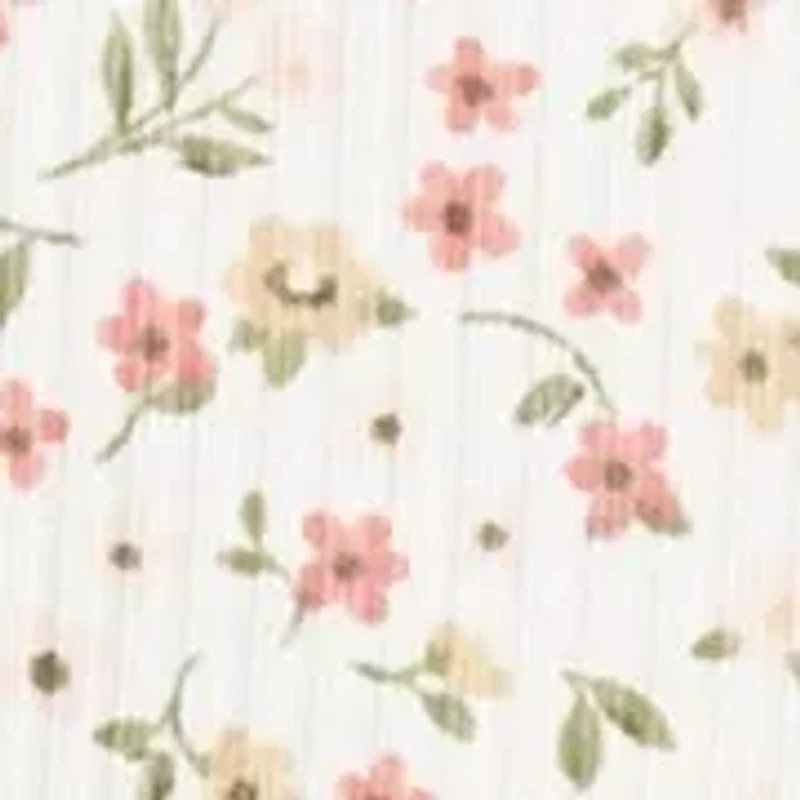 Girls 4-6x Short Sleeve Ribbed Twist Front T-Shirt