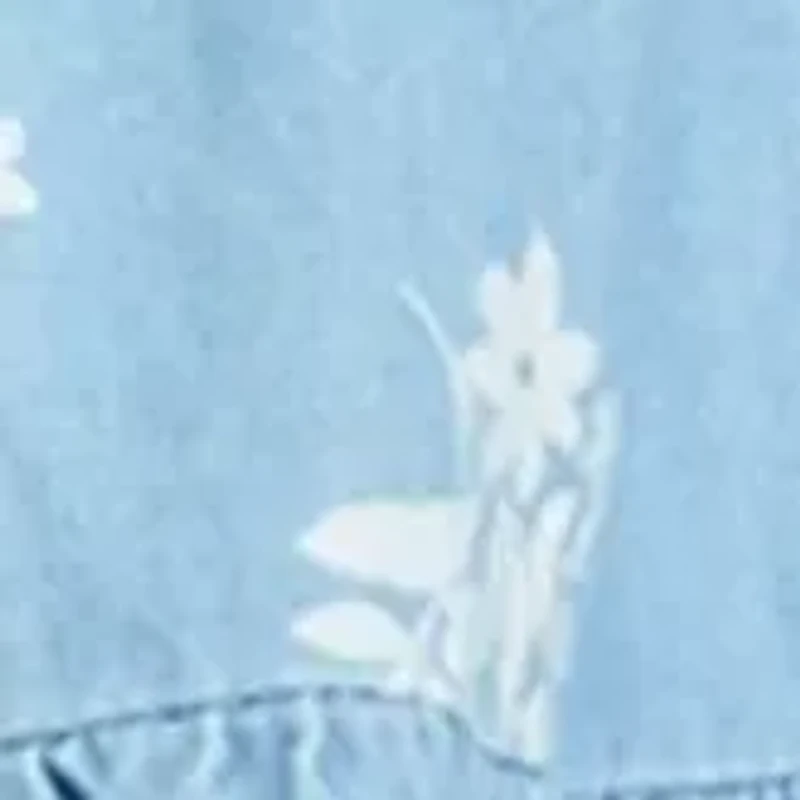 Girls 7-16 Smocked Peasant Top