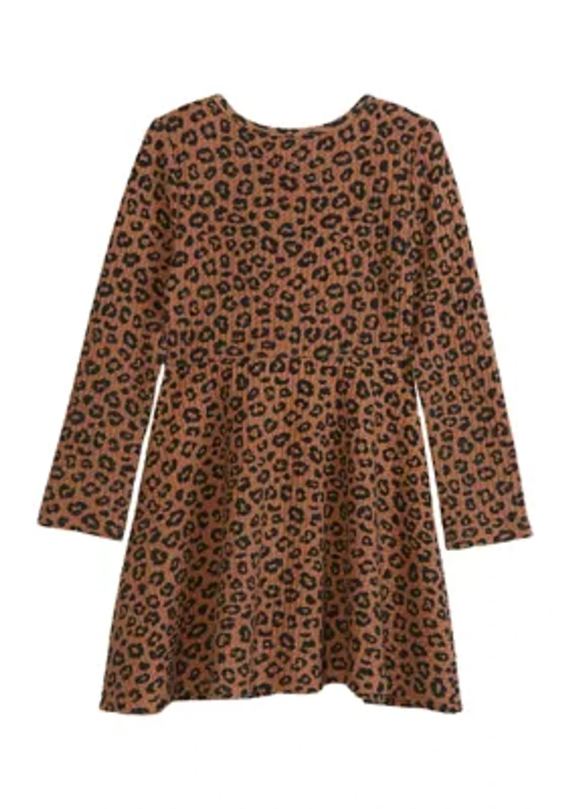 Girls 4-6x Waffle Skater Dress