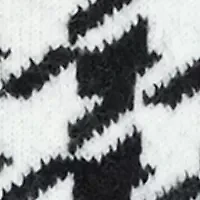 Girls 7-16 Houndstooth Knit Cardigan