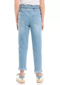 Girls 7-16 Paper Bag Pants