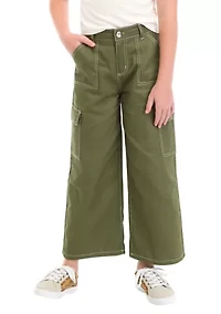 Girls 7-16 Cargo Straight Leg Pants