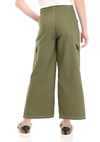 Girls 7-16 Cargo Straight Leg Pants
