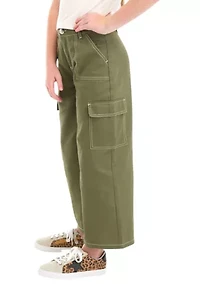 Girls 7-16 Cargo Straight Leg Pants
