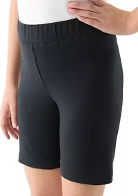 Girls 7-16 Jersey Bike Shorts