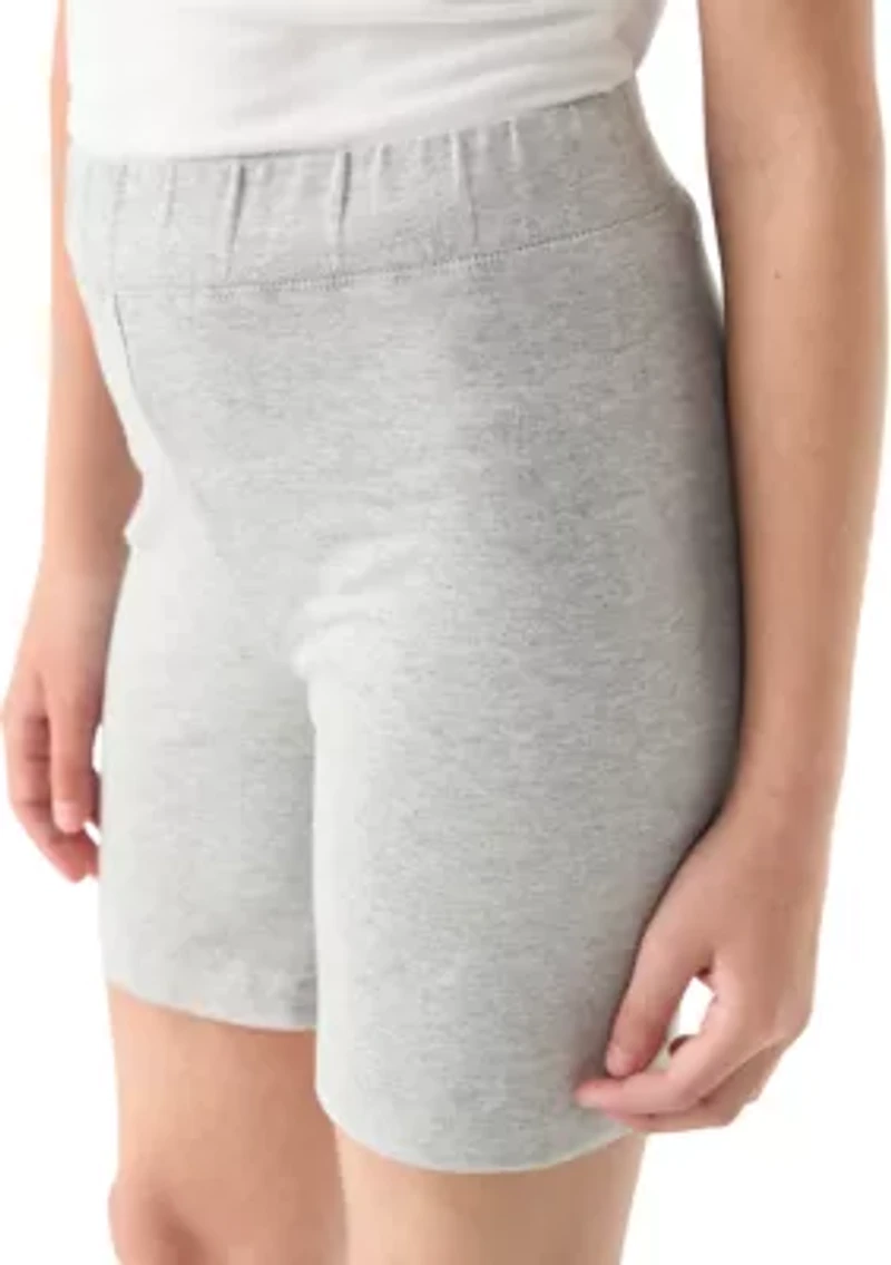 Girls 7-16 Jersey Bike Shorts