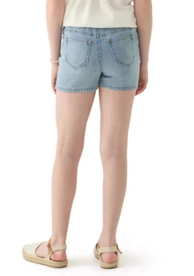 Girls 7-16 Denim Shorts