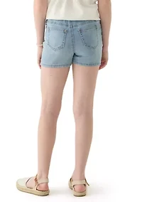 Girls 7-16 Denim Shorts