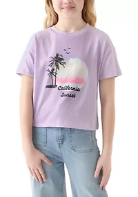 Girls 7-16 Short Sleeve Jersey Top