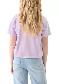 Girls 7-16 Short Sleeve Jersey Top