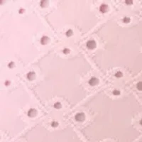Girls 7-16 Knit Eyelet Top