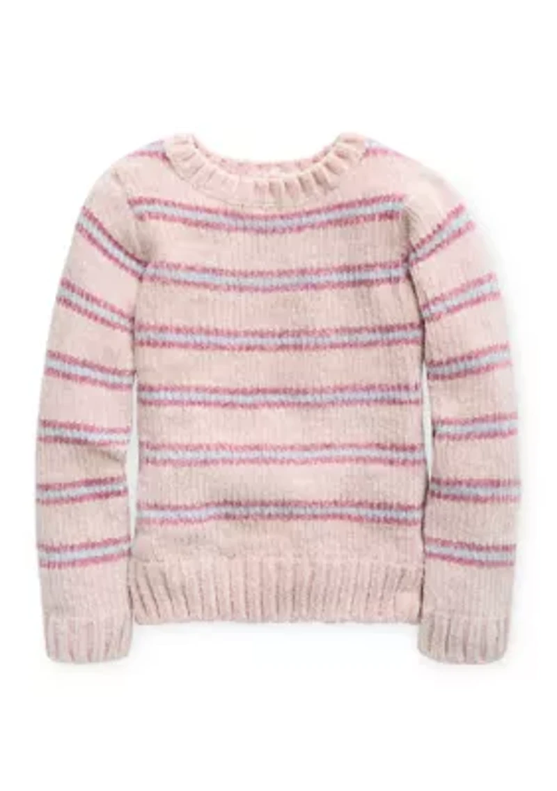 Girls 4-6x Striped Sweater