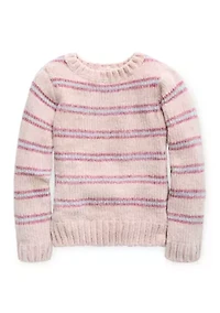 Girls 4-6x Striped Sweater