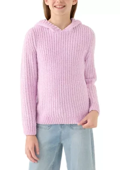 Girls 7-16 Hooded Sweater