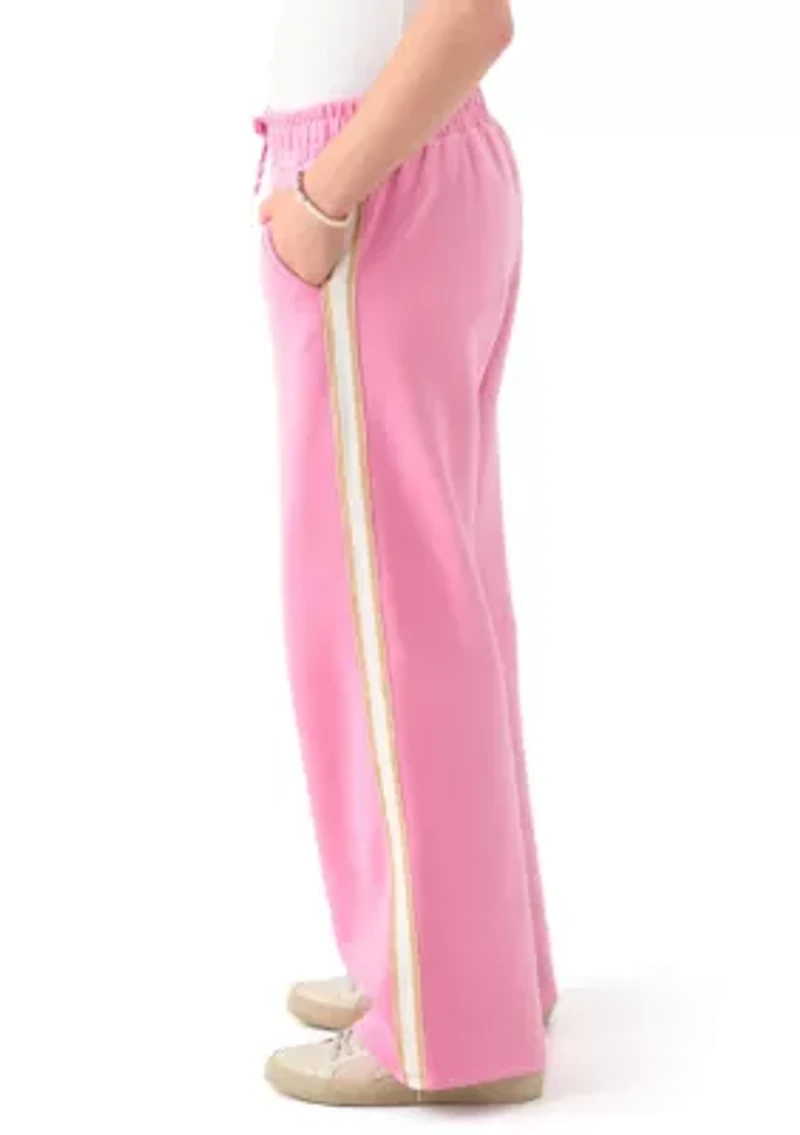 Girls 7-16 Wide Leg Fleece Pants