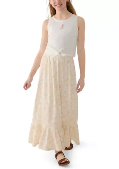 Girls 7-16 Tank Top Maxi Skirt Set