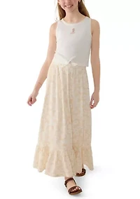 Girls 7-16 Tank Top Maxi Skirt Set