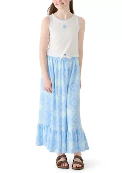 Girls 7-16 Tank Top Maxi Skirt Set