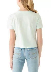 Girls 7-16 Butterfly Applique T-Shirt