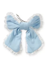 Girls 7-16 Smocked Rosette Top