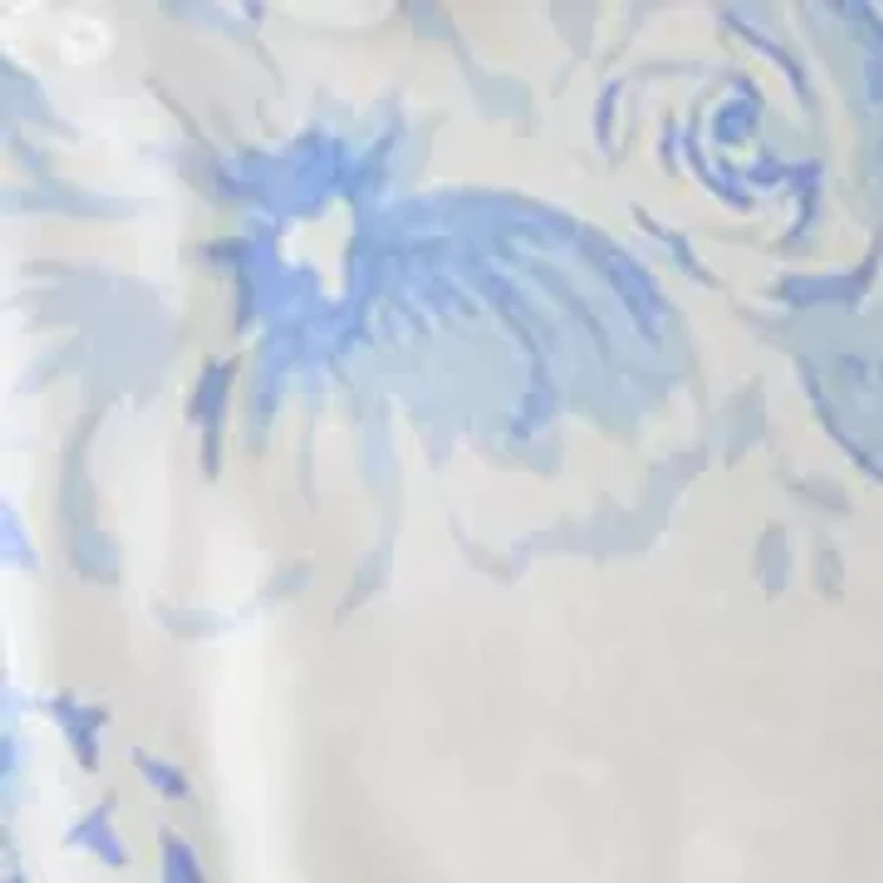 Girls 7-16 Toile Peasant Top