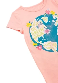 Girls 4-6x Earth Day T-Shirt