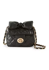 Black Quilted Purse