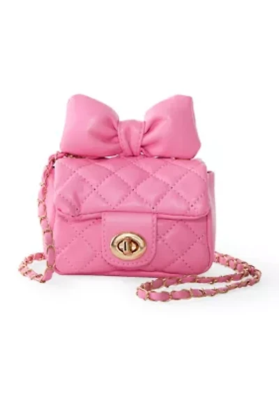 Pink Quilted Purse