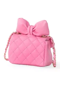 Pink Quilted Purse