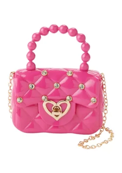 Girls Quilted Small Handbag