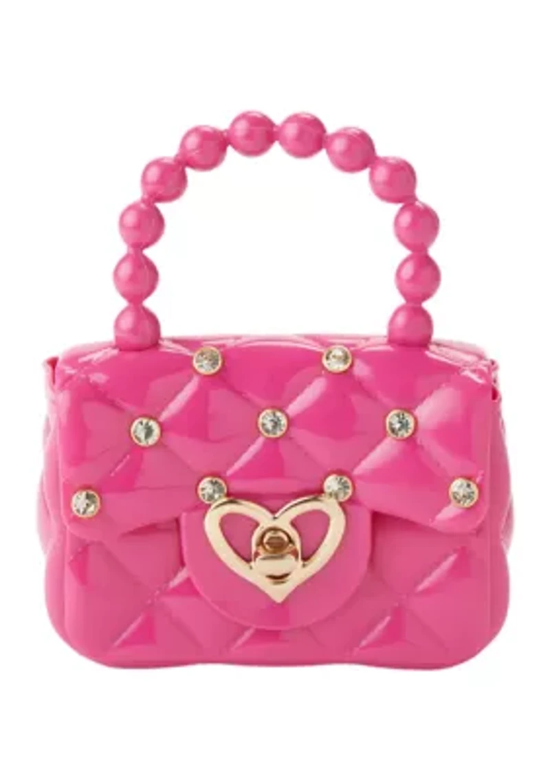 Girls Quilted Small Handbag